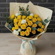 Букет цветов из:  Розы в Свирске