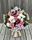 Букет цветов из: Альстромерии, Гвоздики, Розы и Хризантемы в Свирске