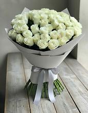 Букет 35 Белых роз в Свирске