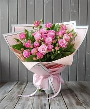 Букет Розовый кустик в Свирске