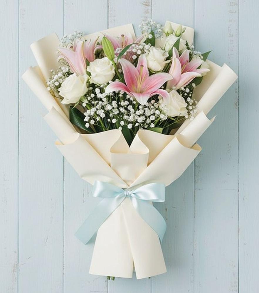 Букет цветов из: Лилии в Свирске