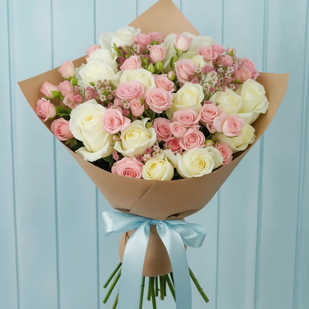 Букет цветов из: Розы в Свирске