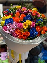 Букет цветов из:  Розы и Хризантемы #REPLACE_PRED# Свирске