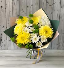 Букет цветов из:  Хризантемы #REPLACE_PRED# Свирске