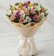 Букет цветов из:  Альстромерии #REPLACE_PRED# Свирске