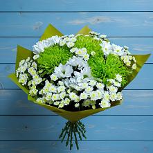 Букет цветов из:  Хризантемы #REPLACE_PRED# Свирске