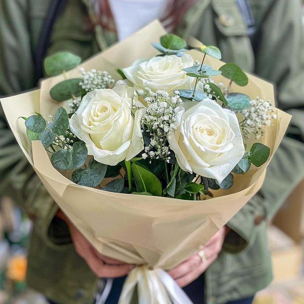 Букет цветов из: Розы в Свирске