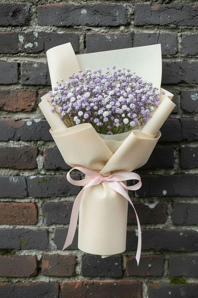 Букет цветов из: Гипсофила в Свирске