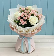 Букет цветов из:  Розы в Свирске