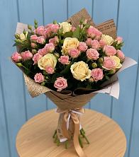 Букет цветов из:  Розы в Свирске