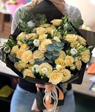 Букет цветов из:  Розы и Лизиантусы #REPLACE_PRED# Свирске