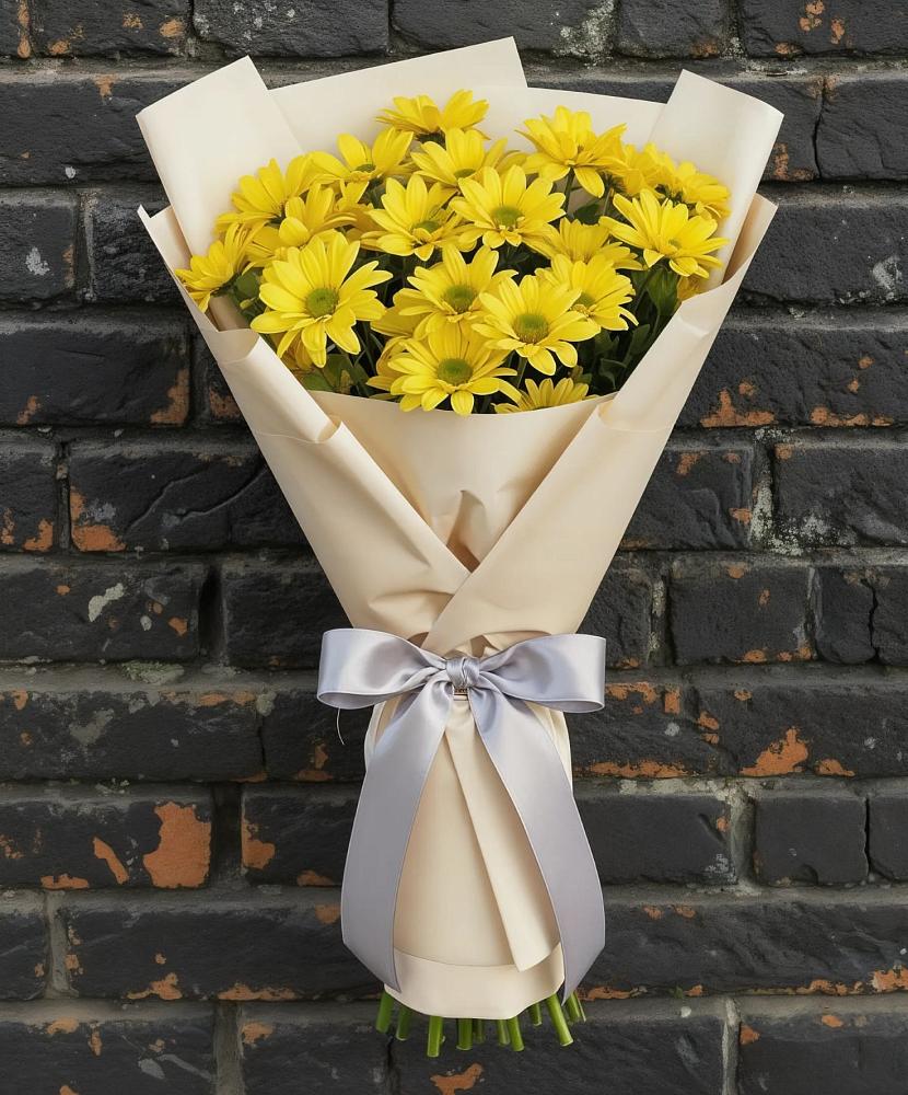 Букет цветов из: Хризантемы в Свирске