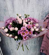Букет цветов из:  Розы и Хризантемы #REPLACE_PRED# Свирске