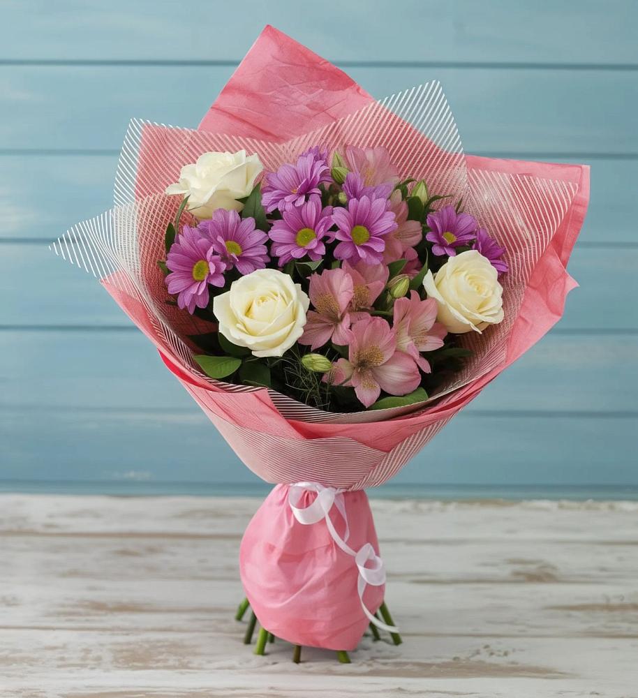 Букет цветов из: Герберы в Свирске