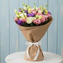 Букет цветов из:  Лизиантусы в Свирске
